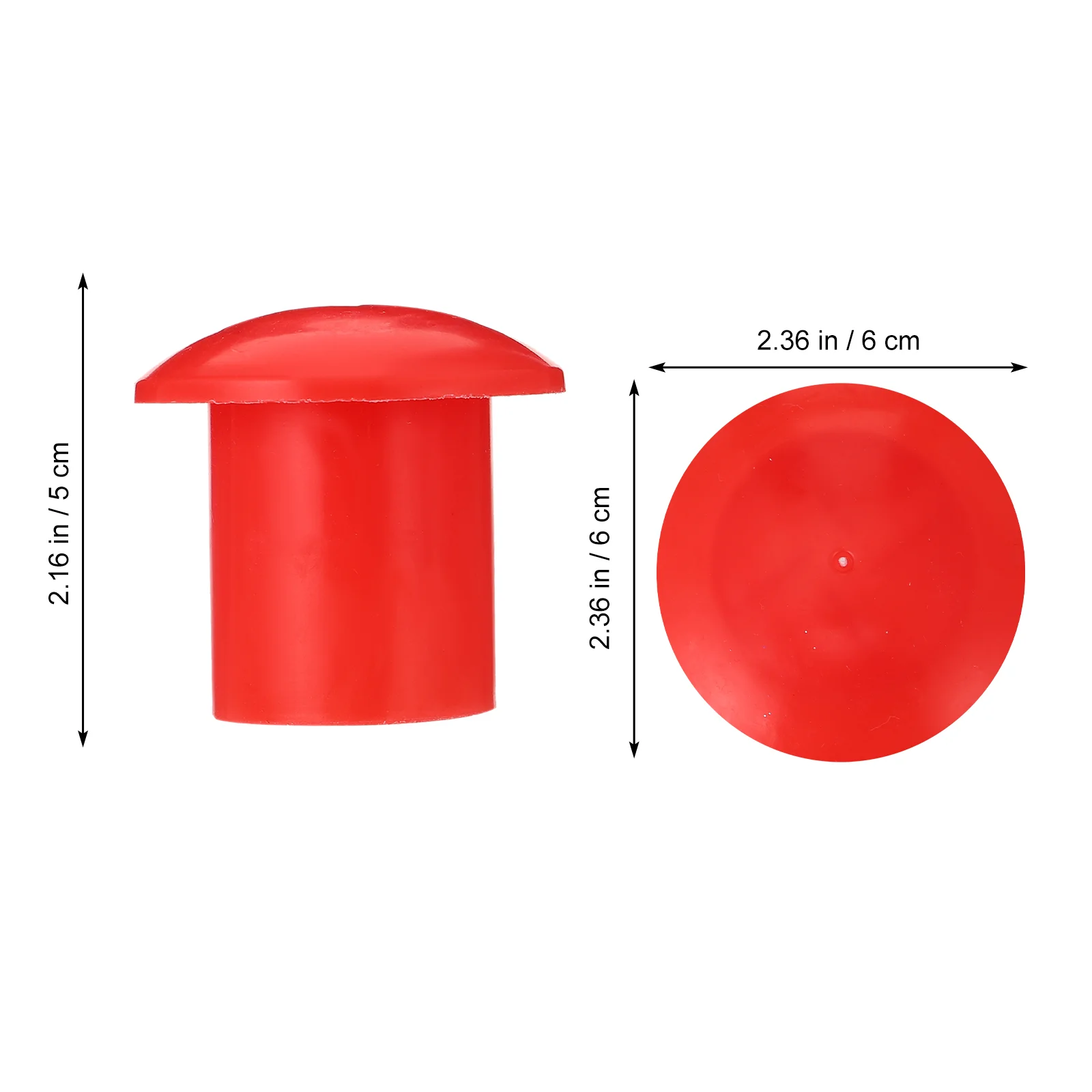 30 Pcs tappo in acciaio copertura per funghi tappi di protezione per tondo per cemento armato accessori di sicurezza protezione per estremità per accessori per l'industria delle costruzioni