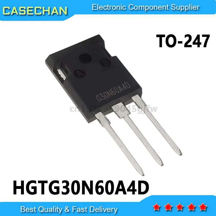 5pcs 30N60A4D HGTG30N60A4D  TO-3P