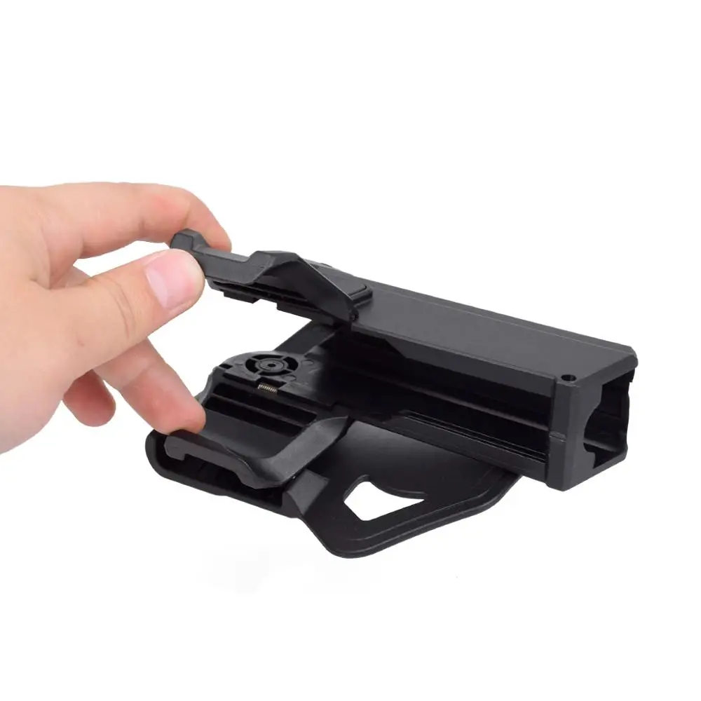 الكلاسيكية التكتيكية غلوك 17 18 19 مسدس الحافظات ل X300 X400 سلاح مصباح يدوي الادسنس كولت M1911 P320 الخصر بندقية الحافظة