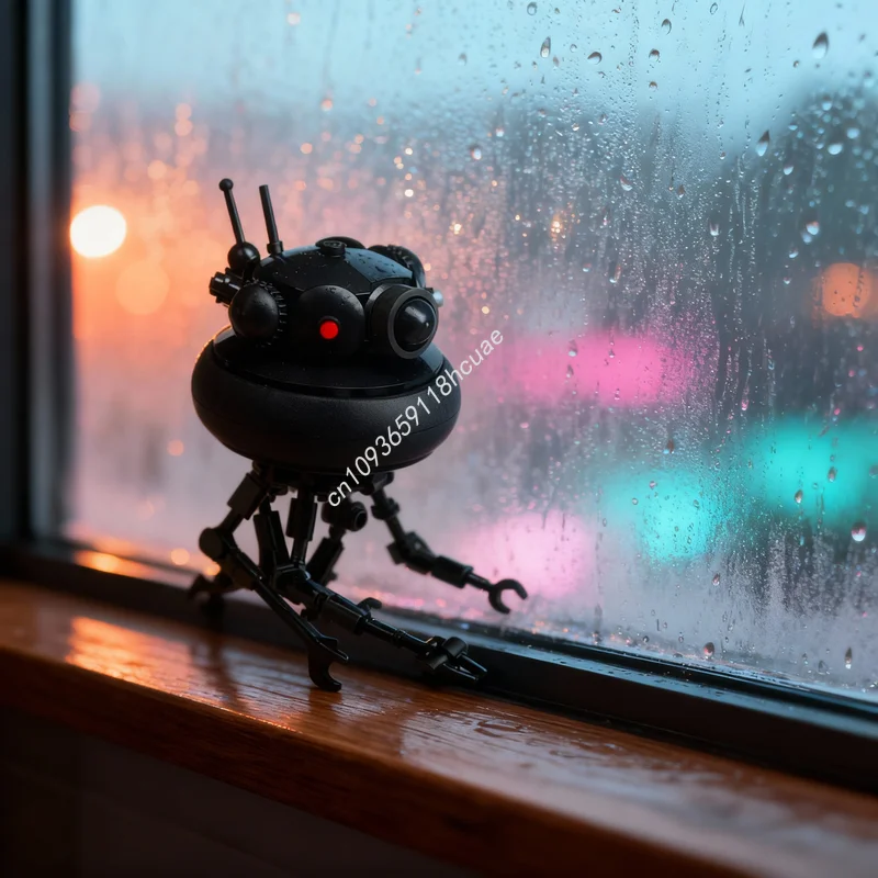 

100 деталей MOC Star Battle UCS Imperial Probe Droid: Конструктор, Рождественский подарок, Идея для DIY-игрушки, Развивающая игрушка