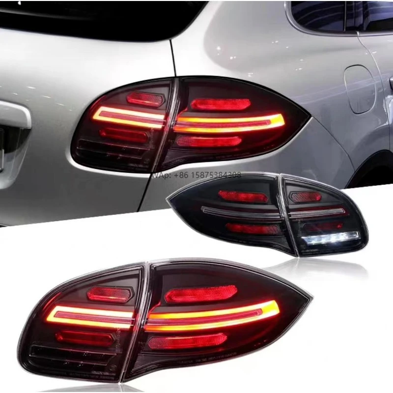 

Для Cayenne 958.1 задние фонари в сборе 2011-2014 Обновление до 958.2 Dynami светодиодные задние фонари задние фонари сигнальный стоп-сигнал