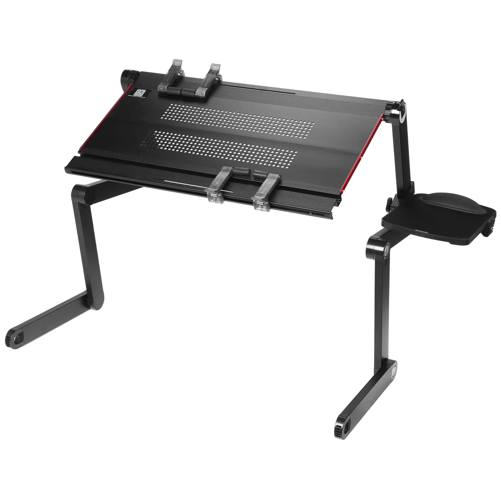 

Foldable Laying Down Desk Adjustable Height Foldable Tablet Stand for Couch Sofa Chair Floor