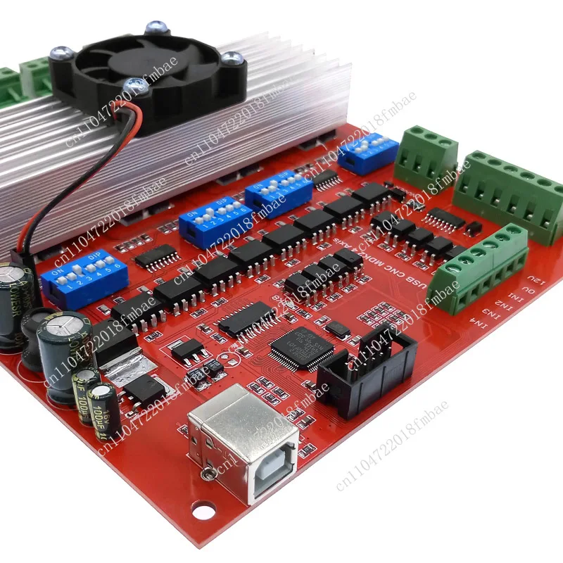 Controller Driver Board Motor Driver 100KHz CNC MACH3 USB 4 Axis Breakout Board Interface Driver Motion