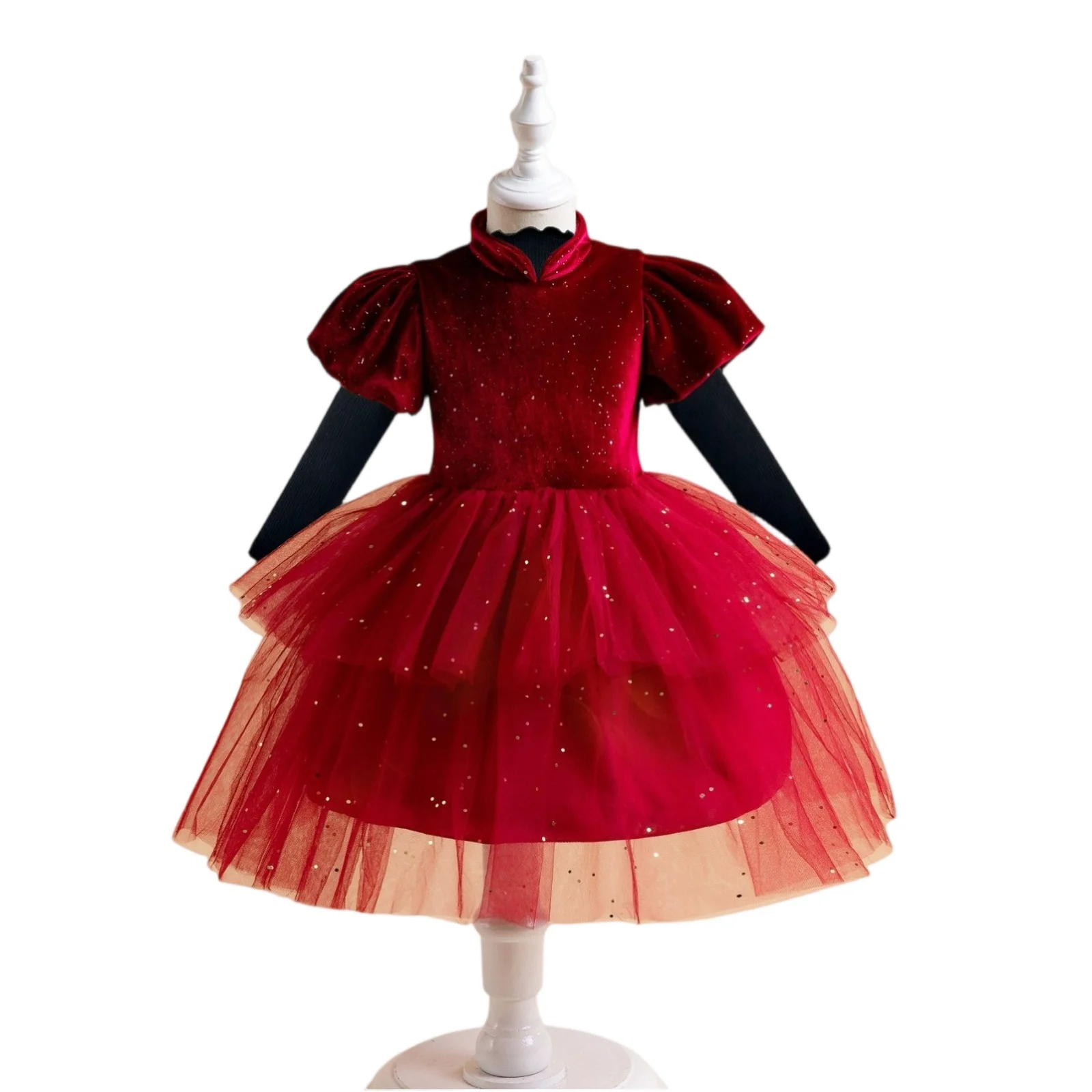 

Girls Deluxe Princess Costume Princess Costume Dress Up for Baby Toddler Girls Halloween Birthday Party Dress for 3 Year Old