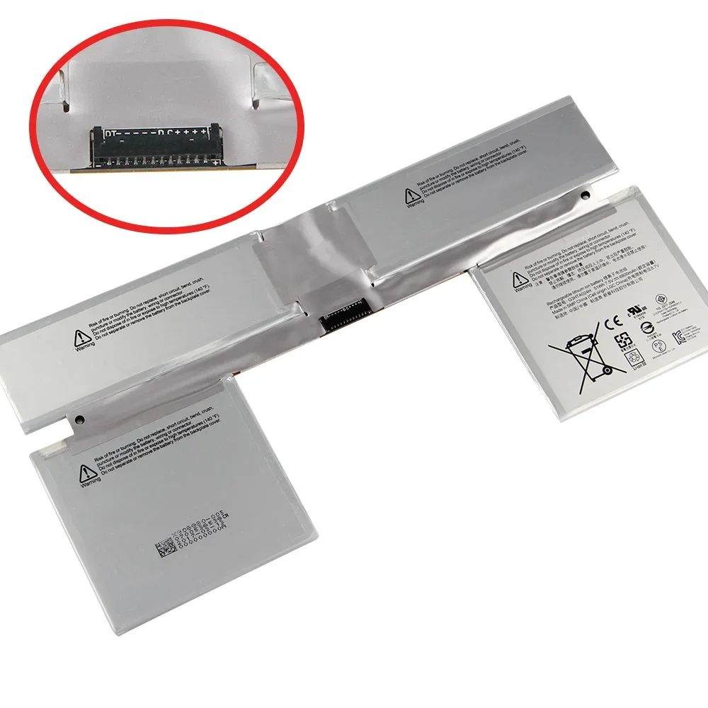 New Replacement Battery For Microsoft Surface BOOK G3HTA024H G3HTA023H Rechargeable Batteries 6800mAh With Free Tools