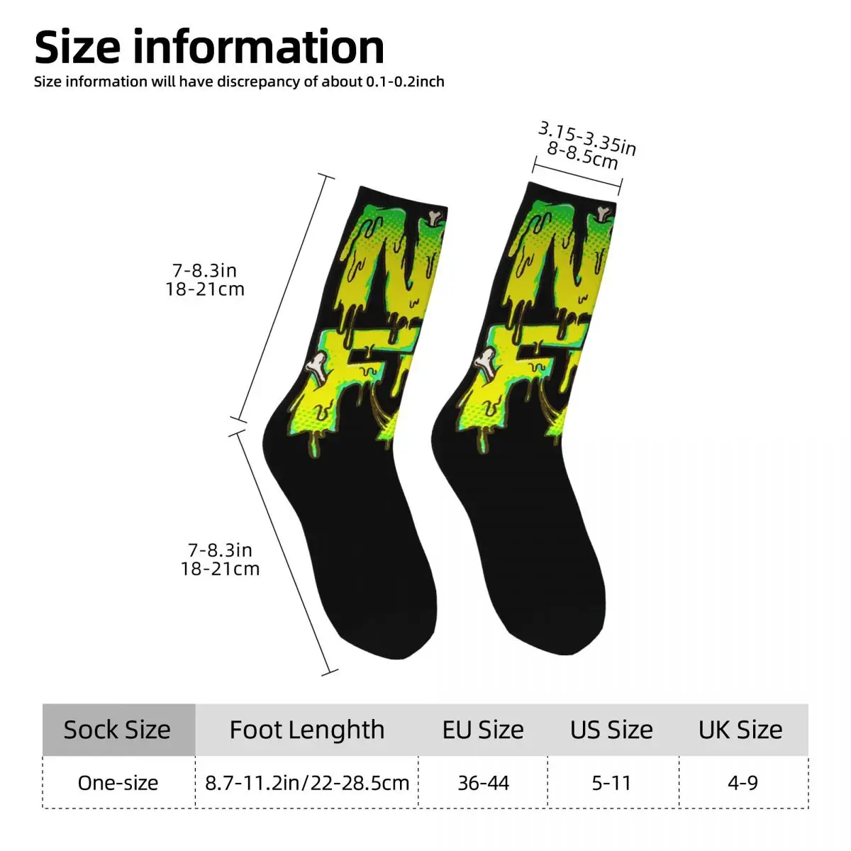 NOFX Punk Rock Accessories Crew Socks Cozy band Skateboard Crew Socks Super Soft for Women Men Gifts