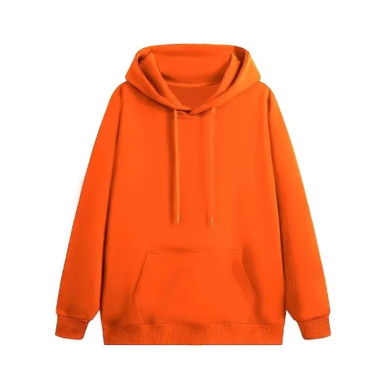 Herren- und Damen-Hoodies in Unifarben mit Taschen, Sport- und Fitness-Sweatshirts, modische Freizeitpullover in mehreren Farben – Detail 7