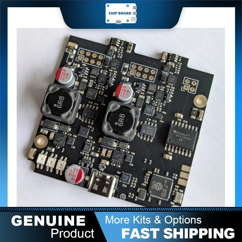 

Crowdsupply Ampisu Mini USB Lab Power Supply, Portable Design, SCPI Control, Web Interface for Easy Operation
