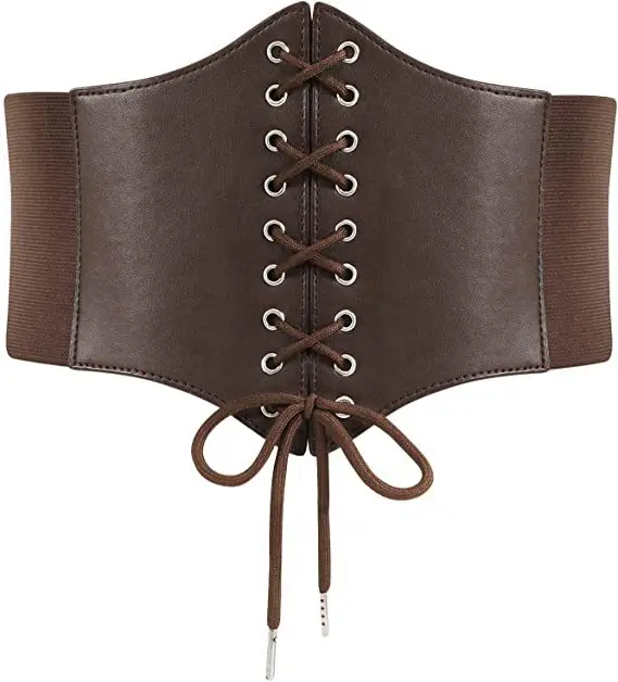 Cintura a corsetto da donna Cintura elastica in vita Cinture larghe Moda casual Abito di marca di lusso Con lacci Vita stretta sul petto allentata AL101