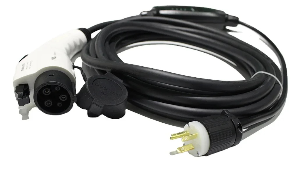 Duosida-Mode2 Veículo Elétrico EV Power Carregamento Conector Cabo, Portátil, Portátil