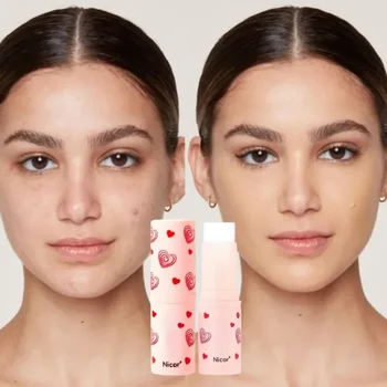 숨겨진 모공 프라이머 스틱, 절연 메이크업 프라이머, 모공 프라이머 커버, 방수 및 땀 방지 