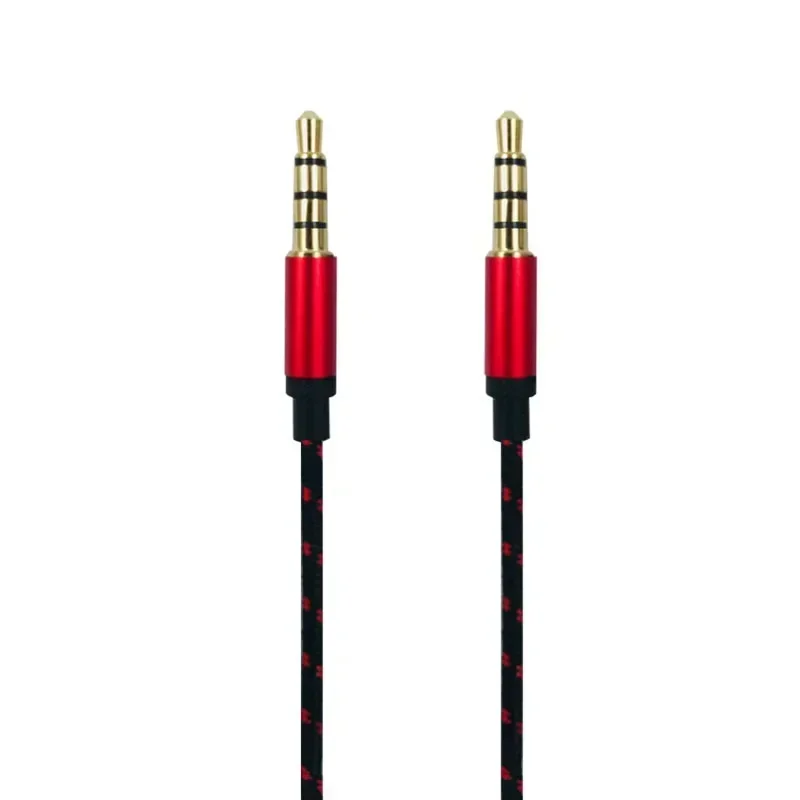 3,5mm Aux-Kabel buchse Stecker-Stecker-Audio kabel 3,5mm Lautsprecher kabel für Kopfhörer Auto für Xiaomi Redmi 5 plus Oneplus 5t Aux-Kabel