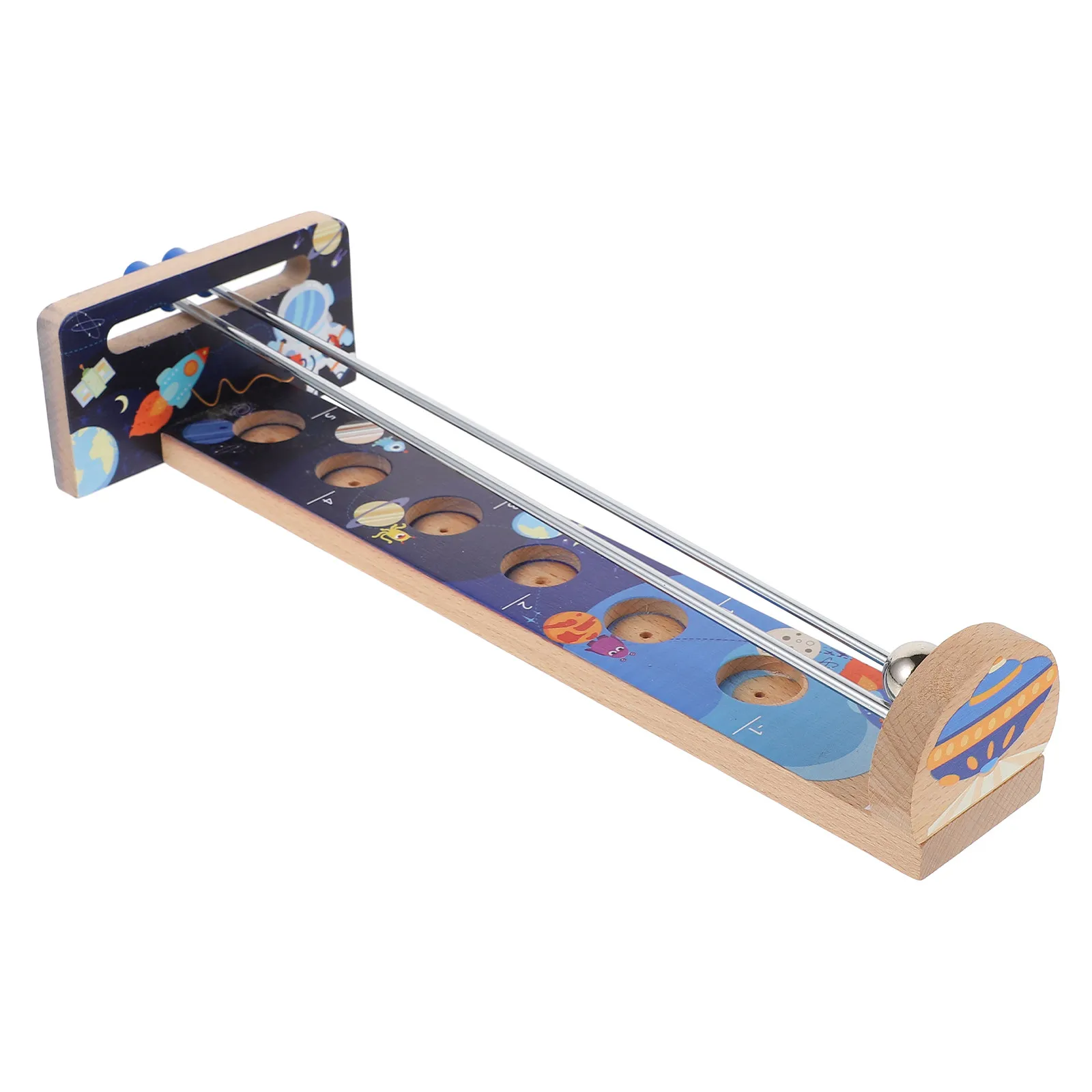 1Pcs Clipping Sticks Board Game Steel-Ball Rolling Educational Game for Hands-on Coordination and Reaction Training