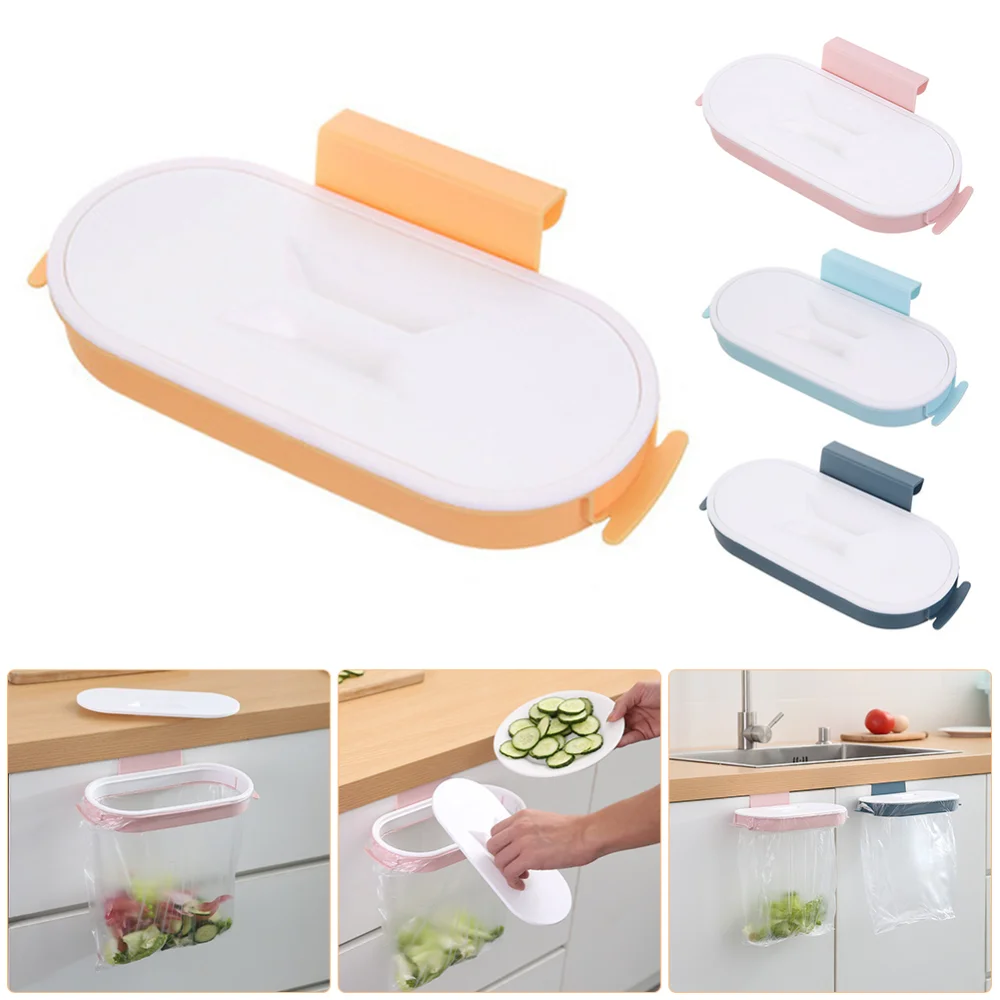1PC Portable Folding Trash Can for Kitchen Car - Dustbin Garbage Waste Storage Bin Organizer