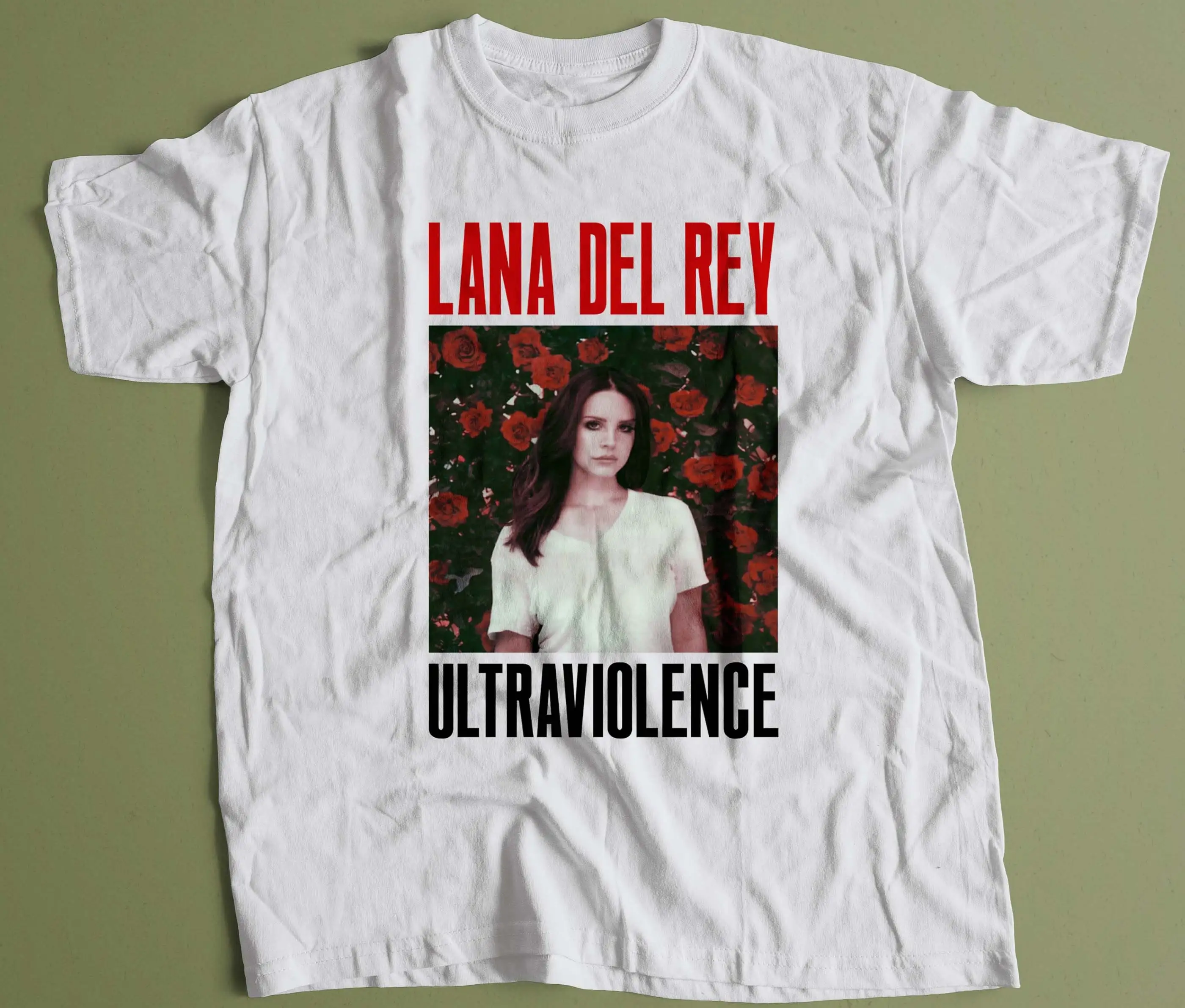 Lana Del Rey Ultraviolence Unisex T Shirt Prtin Art