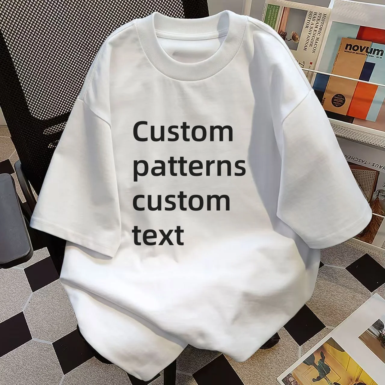 

Футболка для отдыха с индивидуальным принтом, футболки DlY Your Own Design Like Photo или Logo, белая футболка, модные женские и мужские топы на заказ