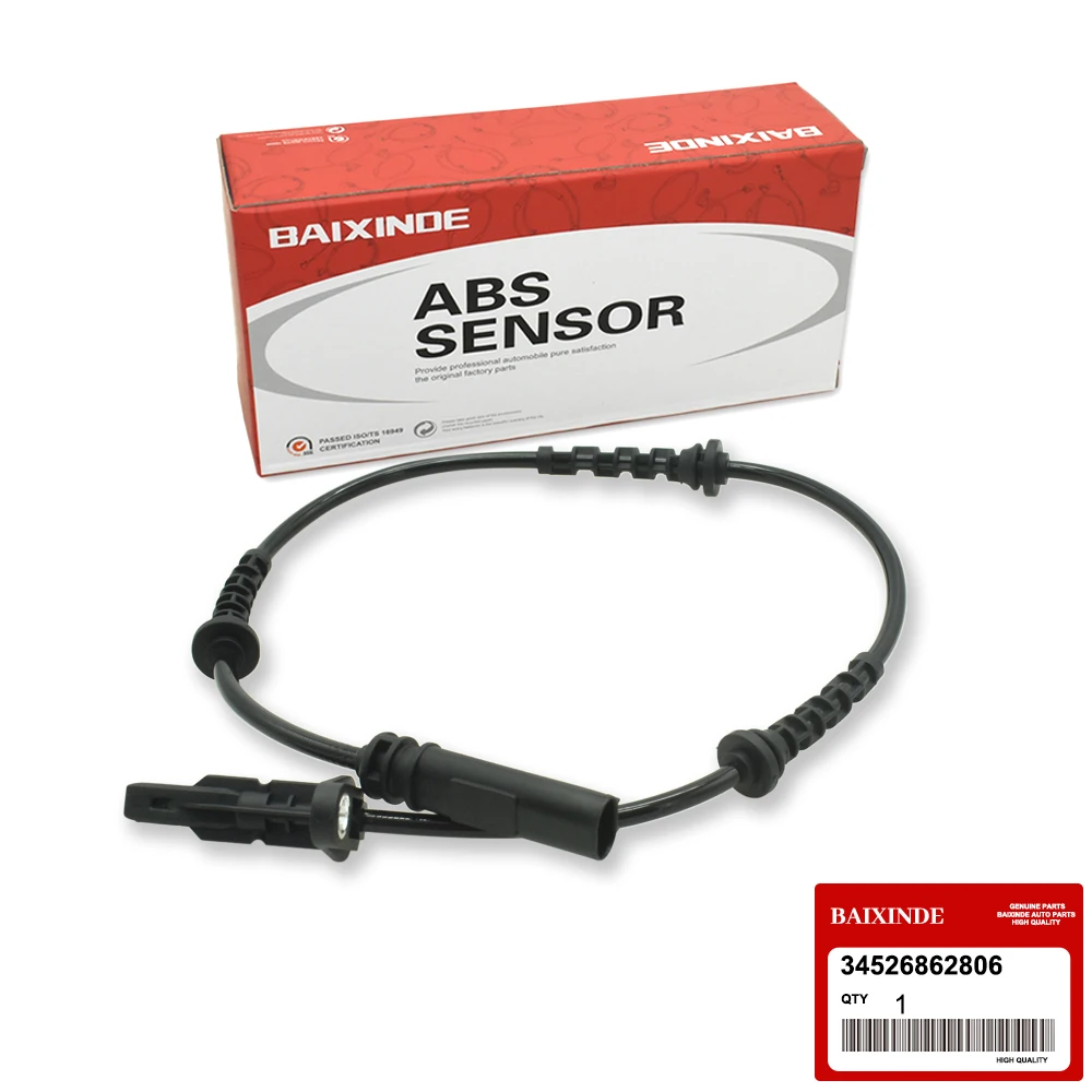 

Rear Left/Right ABS Wheel Speed Sensor 34526862806 For 330e 330i 430i M340i M440i Z4 sDrive30i 2019 2020 2021 Car Accessories
