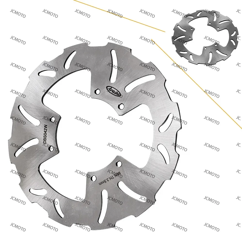 

TRICKER 250 2005-2006 For Yamaha TW 125 1999-2000 & TW225 / SEROW Motorcycle Spare Part Front Left Brake Disc Rotor Adaptor