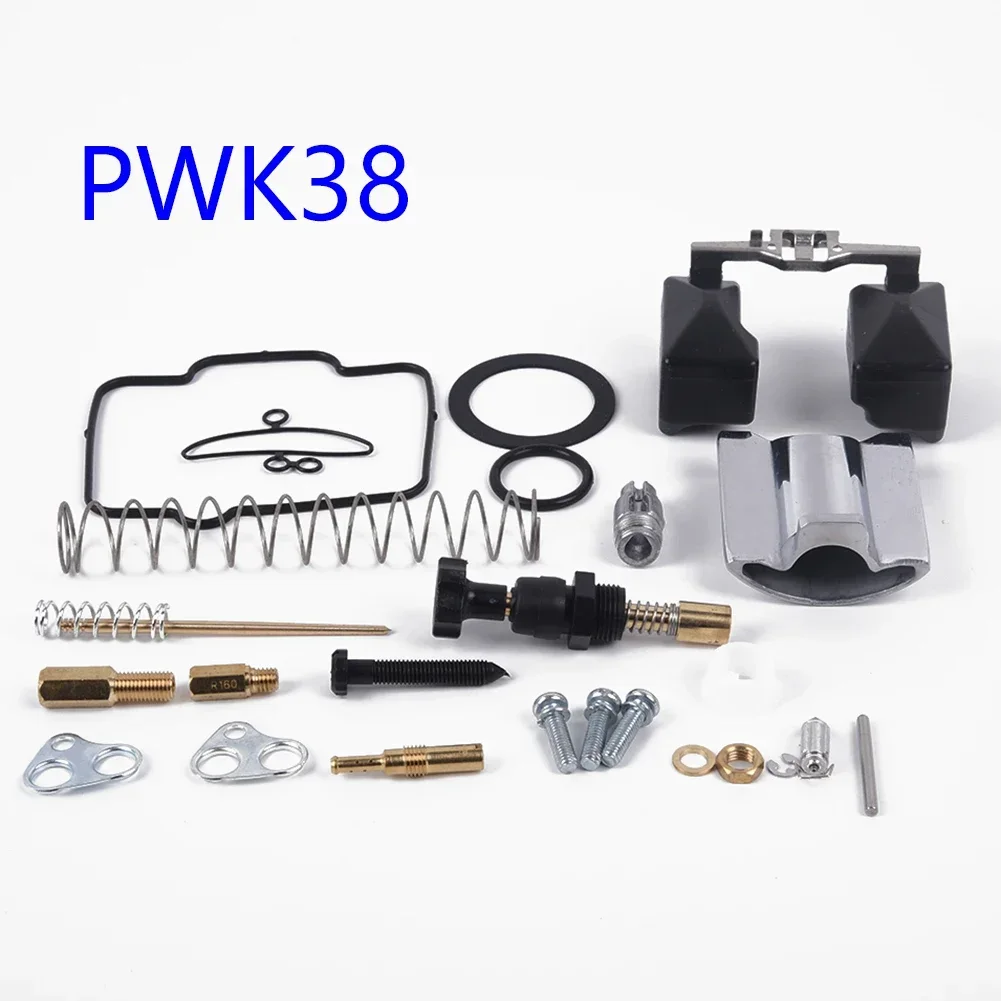 New PWK38 Motorcycle Carburetor Repair Rebuild Fix Kit Fit for Keihin 38mm Carb