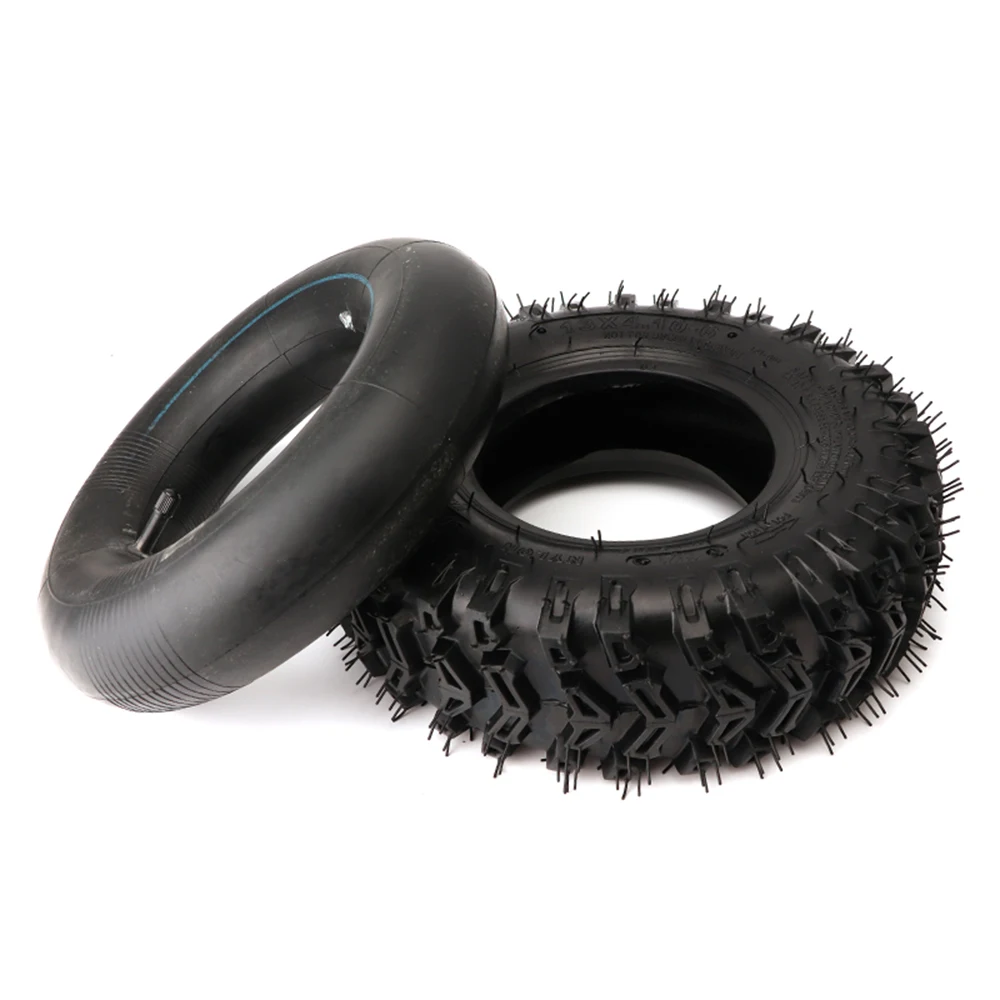 

13x4.10-6 Outer Tire Inner Tube 4.10-6" 4 Tyres for 47cc 49cc Snowmobile ATV Go Kart Quad Buggy Mini Bike Parts Mini Four-wheel