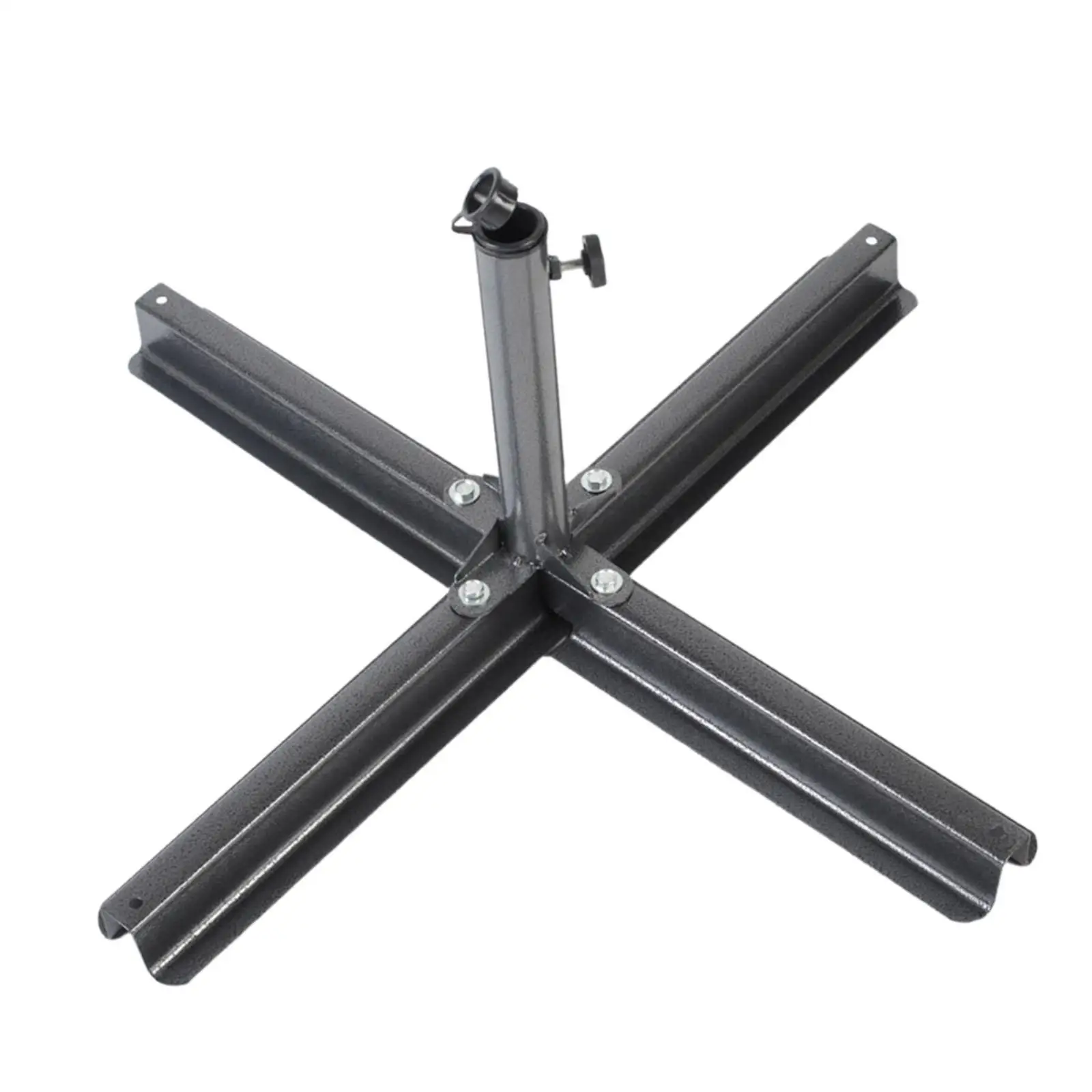Umbrella Base for Parasols, Easy to Use, Portable And Sturdy Cross Support Stand