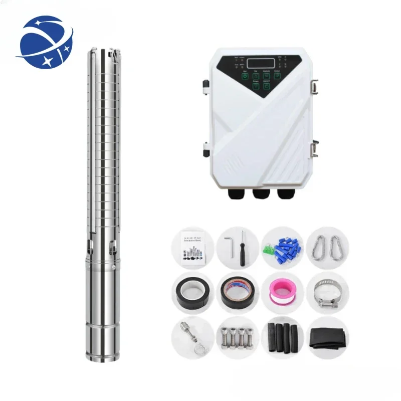 

YYHC 1hp irrigation water pump solar system submersible solar pump