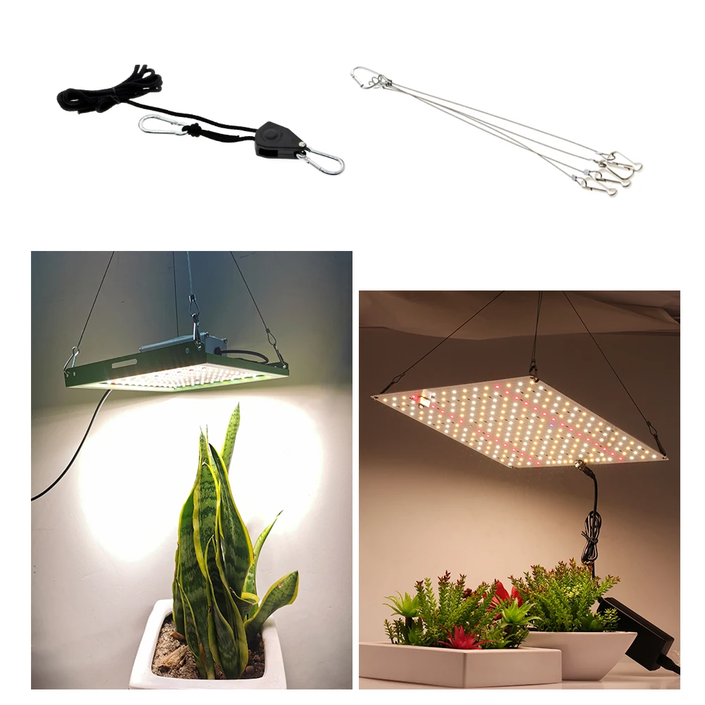 Adjustable Lanyard Sling Grow Light Accessories for Plants Growing Lights Wire Rope Grow Lights Quantum Panel Accessories