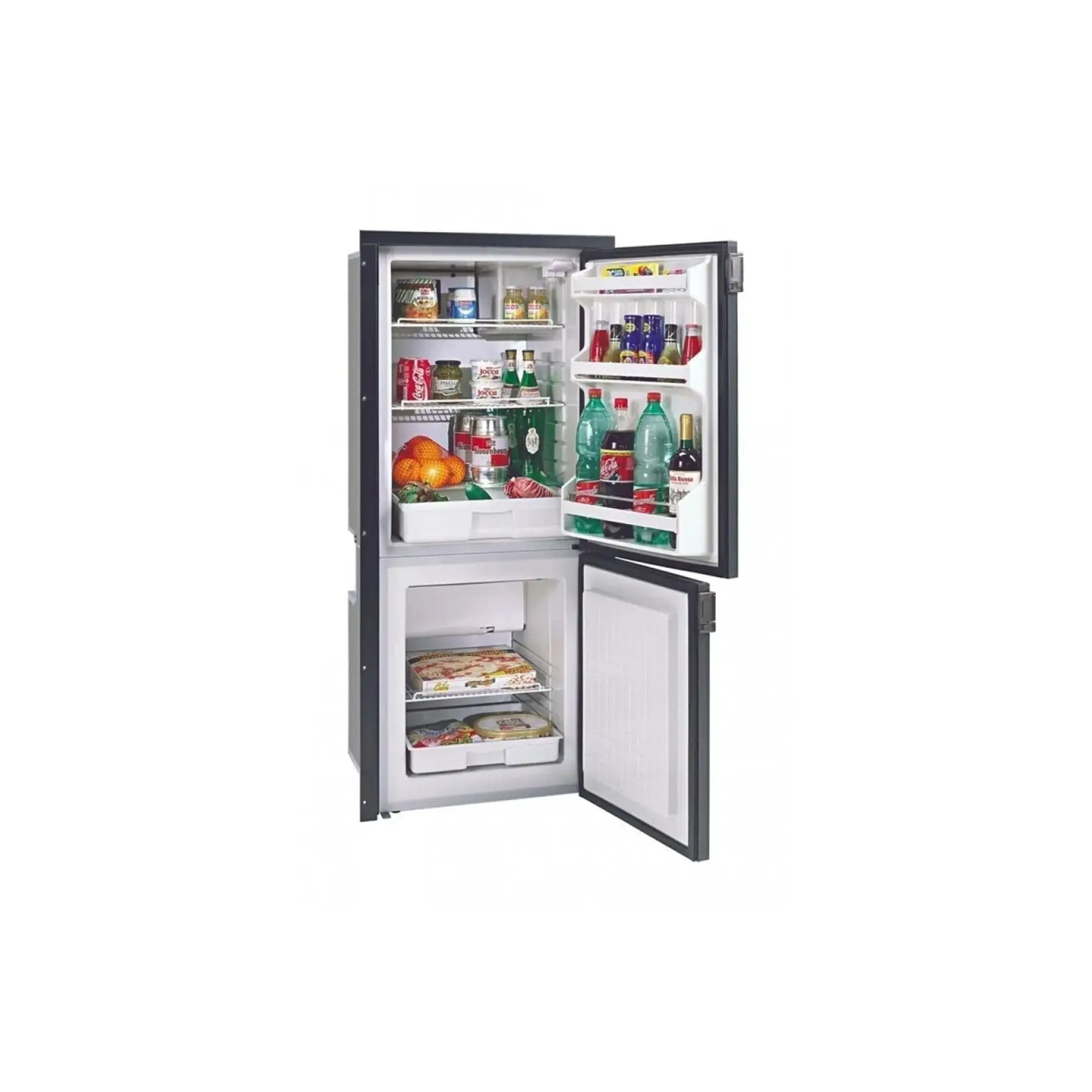 Indel B Cruise 195 Dual-Zone 40L 50L Caravan Marine RefrigeratorV-24V Car Freezer With Aluminium Plastic 24V Compressor