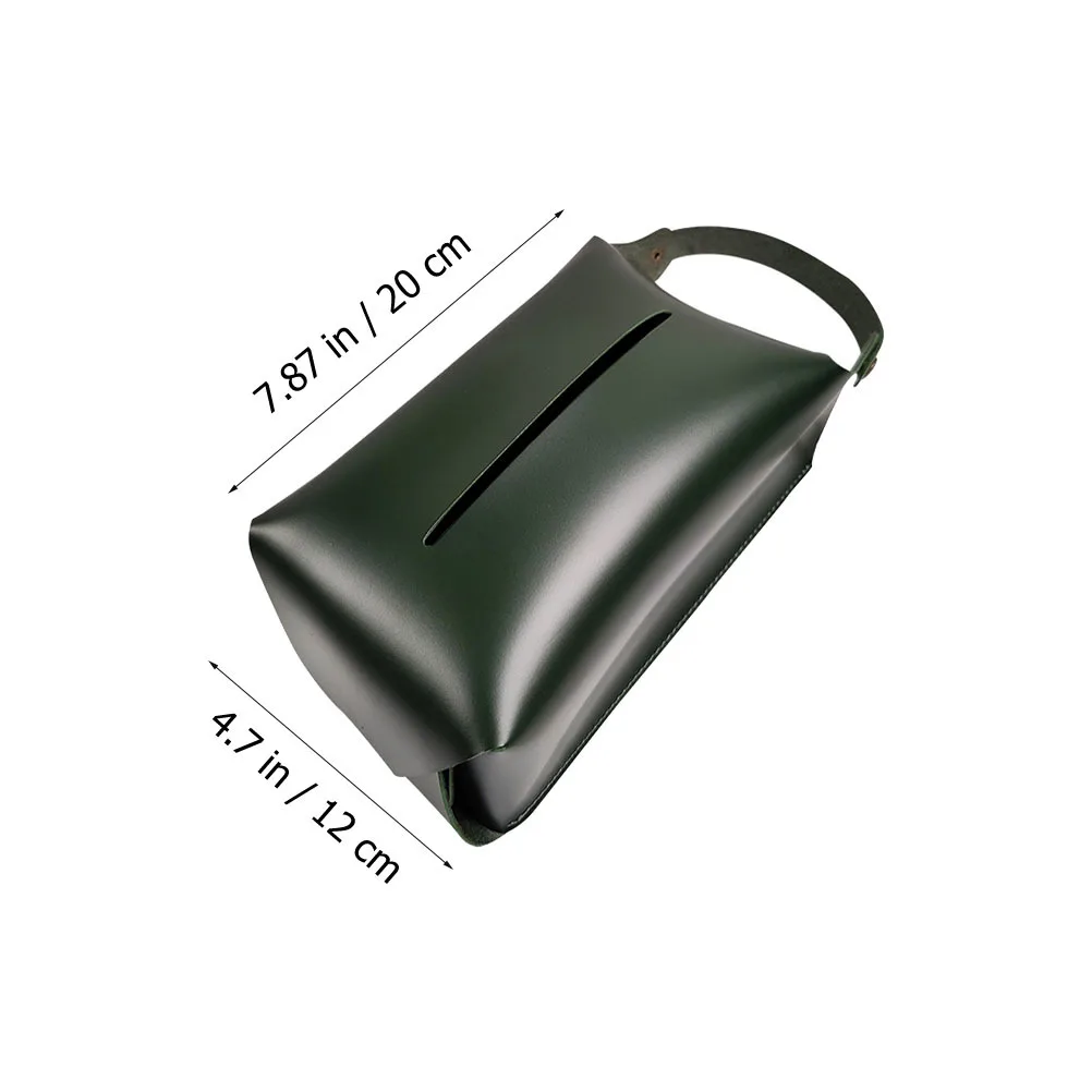 

1pc Tissue Box Breathable Waterproof Desktop Napkin Holder For Office Home Car Tissue Storage Container Simple Napkin