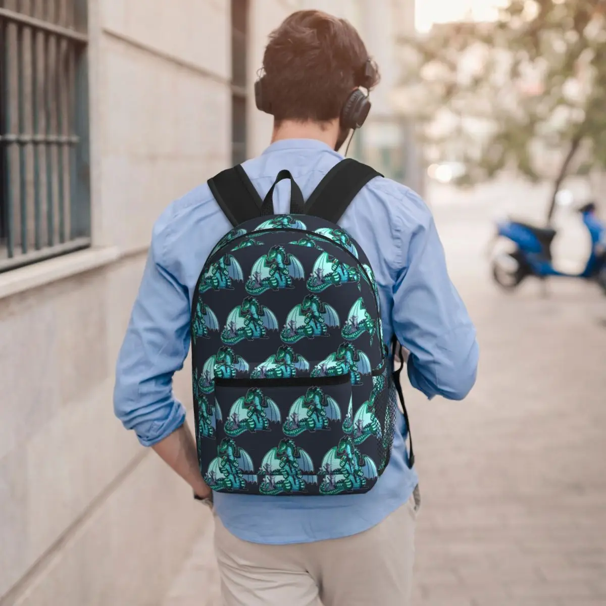 Wings Of Fire & Warriors - Turtle And Jayfeather Backpack Student BookBag Kids School Bag Computer Shoulder Bags for Men Women