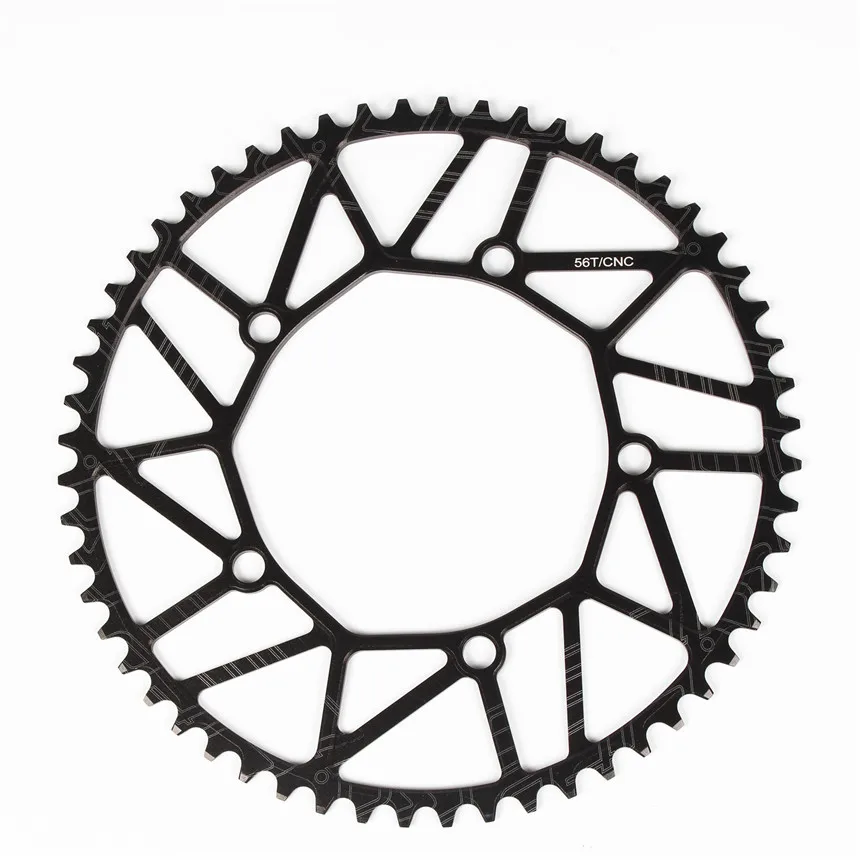 Lp litepro bicicleta dobrável estreita dentes largos 130bcd chainring 46 48 50 52 56 58t roda dentada liga de alumínio bmx bicicleta cárter