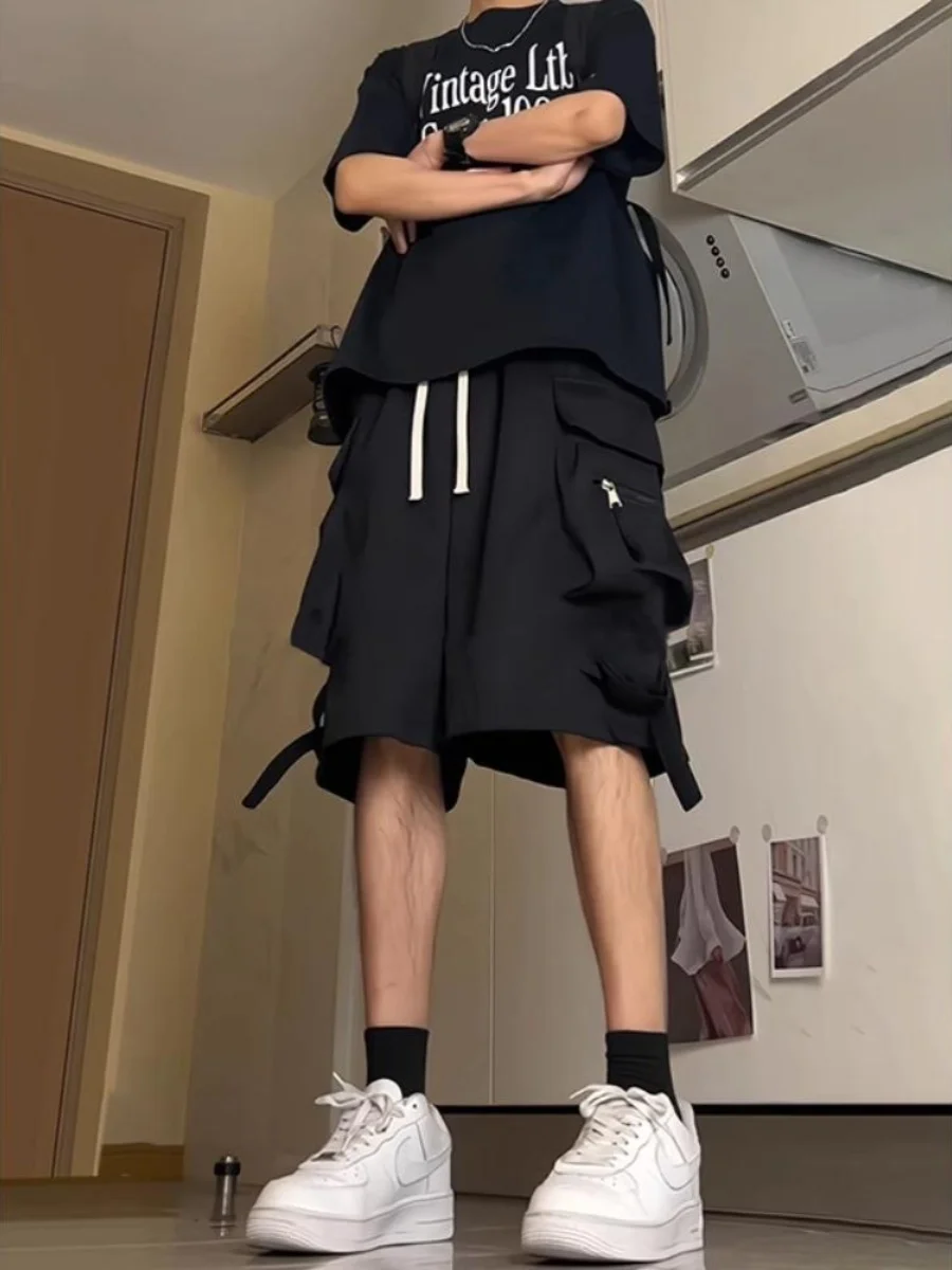 

Спецодежда American Sle, свободная одежда Five-Quarter, мужская летняя уличная одежда, тактическая одежда Qui Dry, повседневная одежда до колена