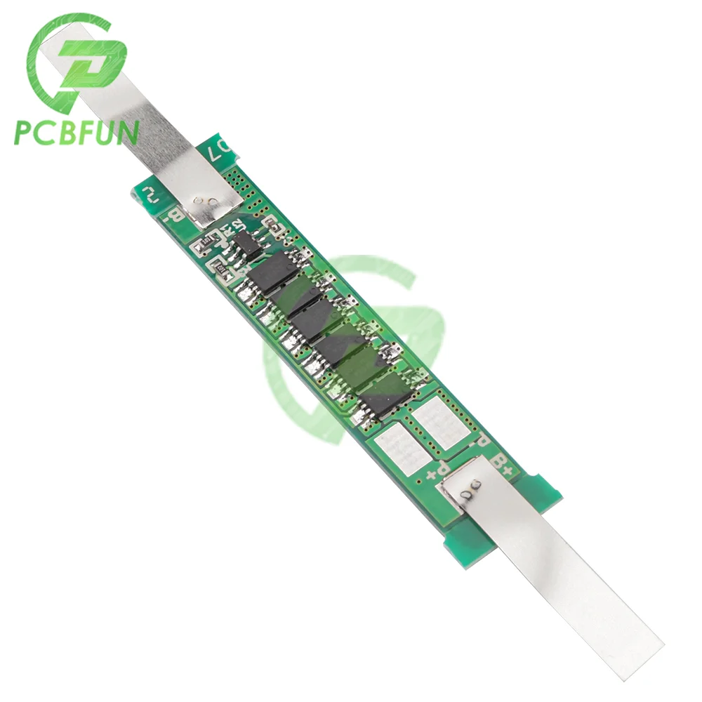 Scheda di protezione PCB 1-10PCS 1S 2-9A BMS per batteria al litio agli ioni di litio 3.7V 18650 sovraccarico/sovraccarico/protezione da