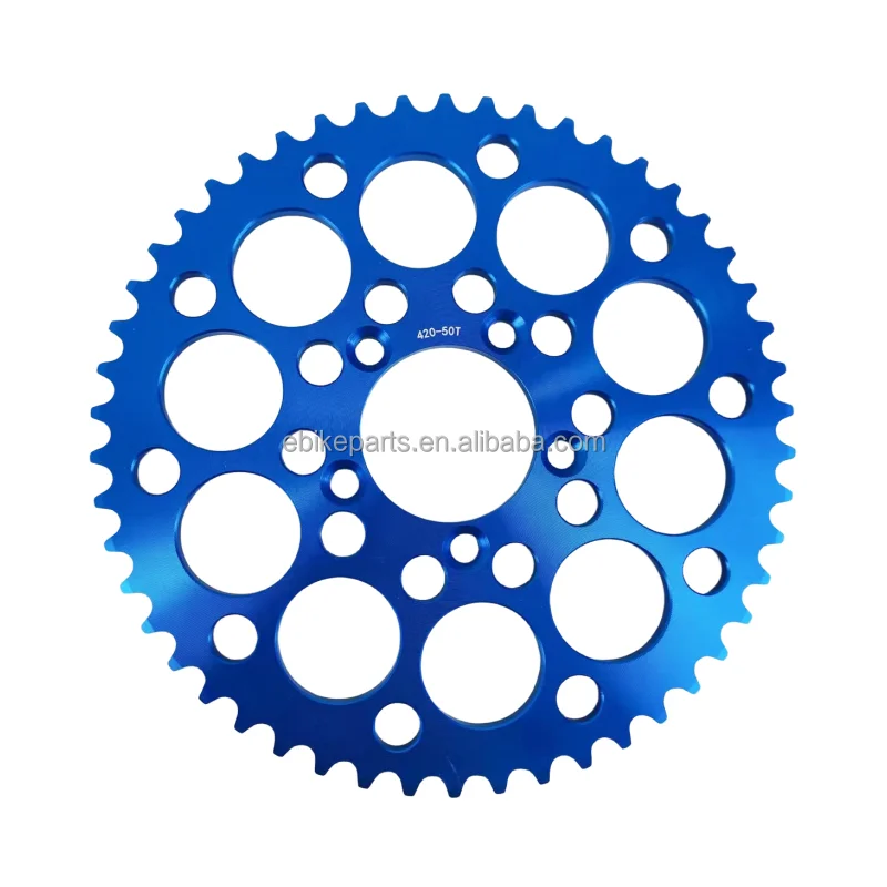 

Customized Accessories Motorcycle Sprocket Crown Aluminium Alloy 45T 48T 52T Sprocket
