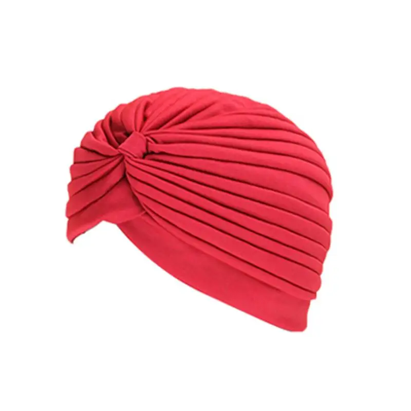 Oddychające kapłaskie nylonowe Turban basenowe kapelusze kąpielowe do uprawiania sportów na świeżym powietrzu do jogi elastyczne polieste indyjski Turban szalik na głowę — zdjęcie 7