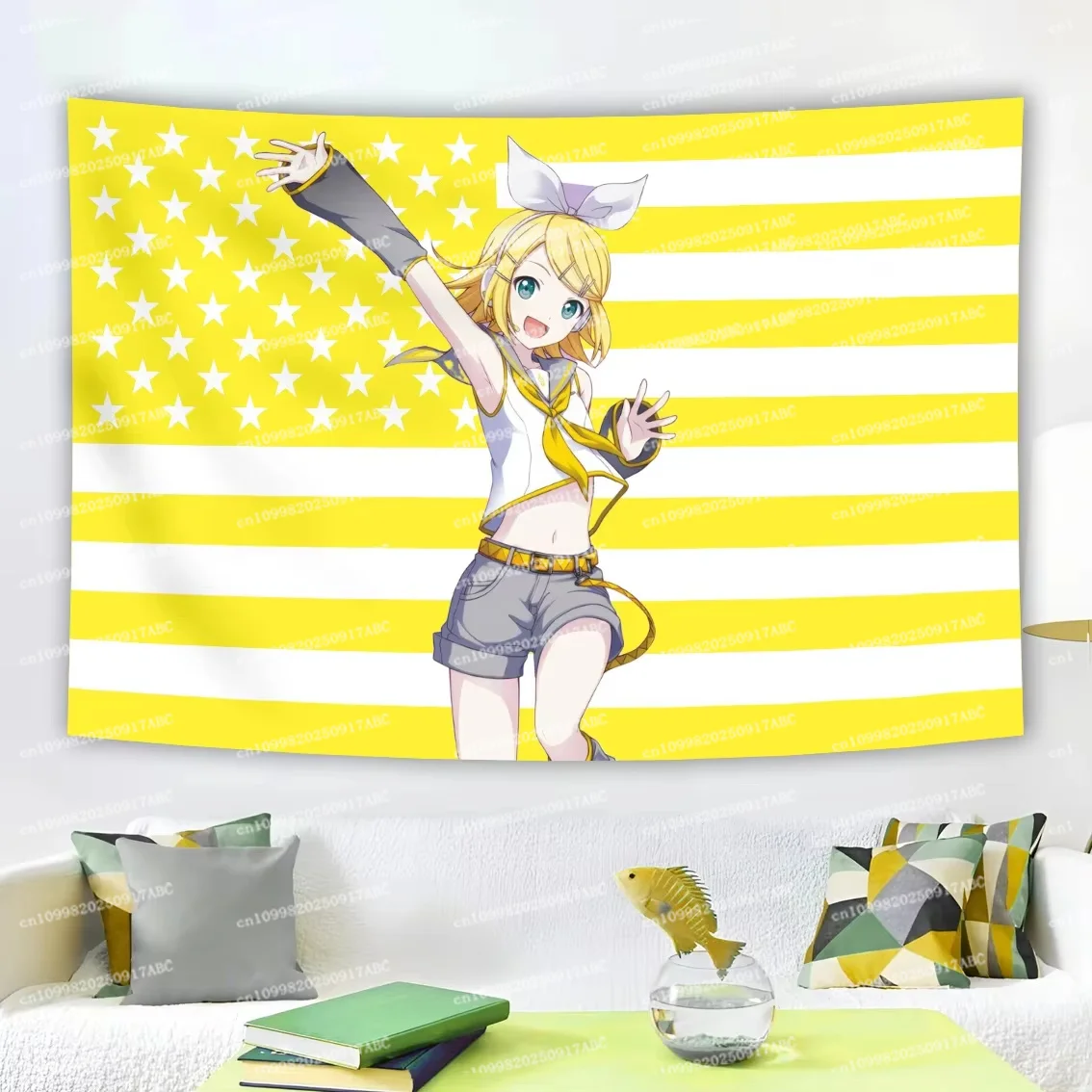 rin-len-kagamine-bandeira-americana-tapecaria-parede-pendurado-decoracao-anime-arte-quarto-casa-tapecaria-sala-de-estar-decoracao-fundo-presente