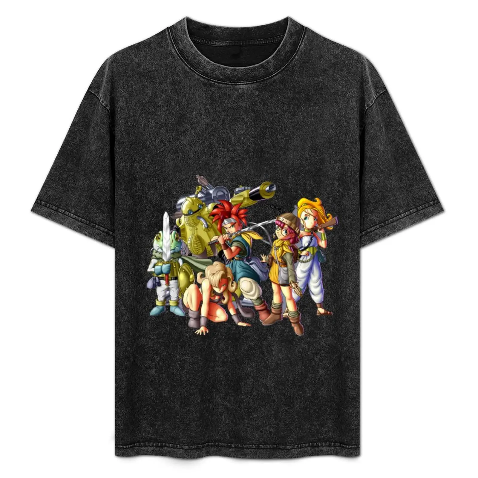 

Chrono Trigger T-Shirt Work Outdoor T-Shirt for Men