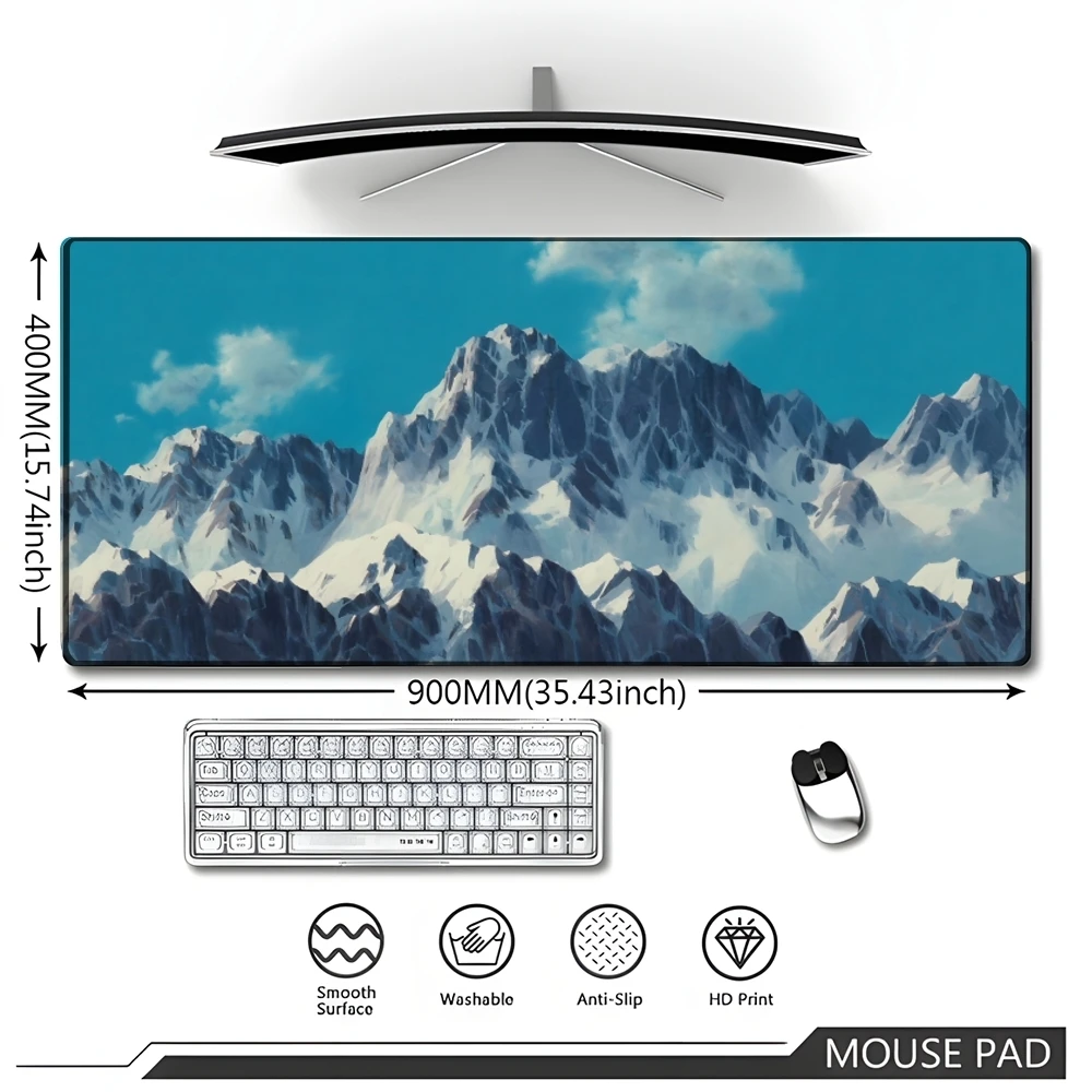 H-Hayaoes Miyazakies animation 700x400 Large Gaming Gamer Big Mouse Mat Computer Locking Edge MousePad water proof Keyboard Desk