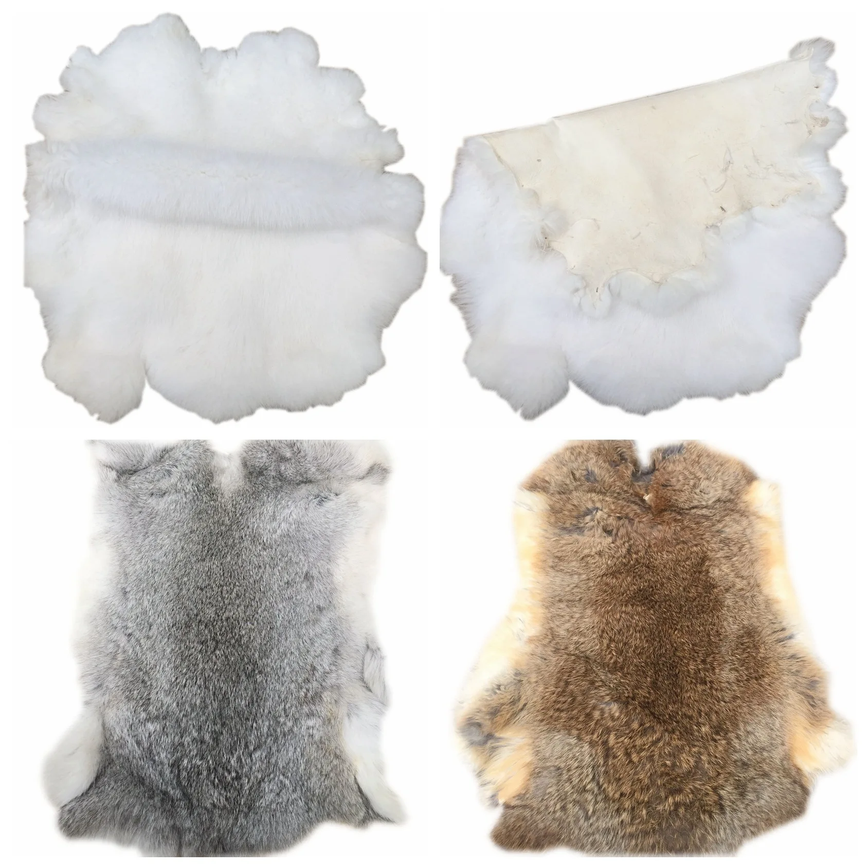 16 colors Real Rabbit Fur 30x25cm DIY Hat Pompom Coat Blanket Cushion Sewing Material Fluffy Genuine Fur R18