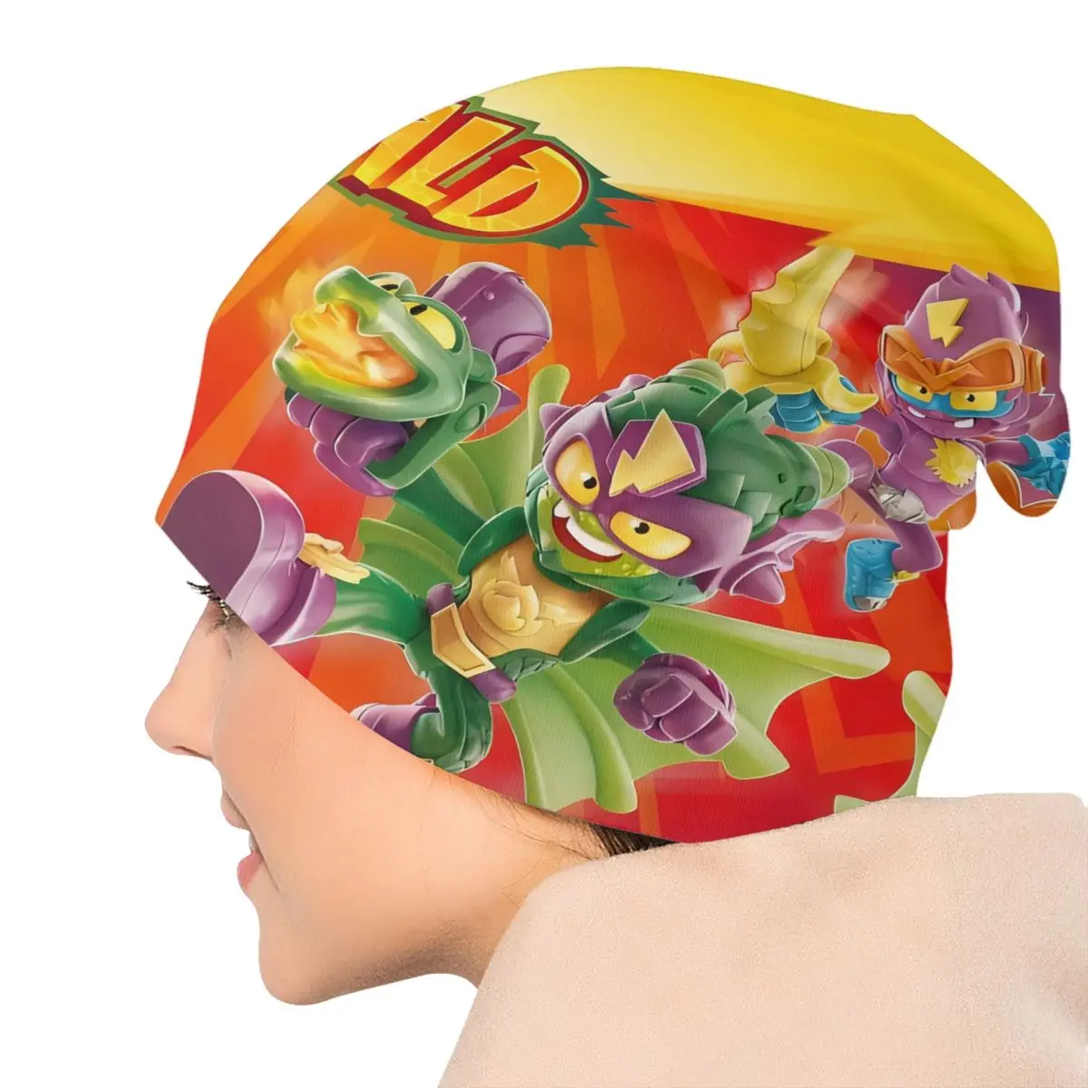 หมวกบีนนี่ลายกะโหลกสุดเท่ สไตล์สตรีทแวร์ สำหรับผู้ชายและผู้หญิง ใส่ได้ในฤดูหนาว ให้ความอบอุ่น ถักอย่างดี เหมาะสำหรับผู้ใหญ่  หมวกเกม