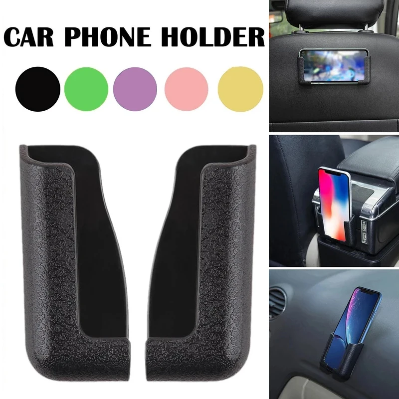 Car Dashboard Self-Adhesive Phone Holder Universal Car Gravity Phone Holder Mount GPS Stand Rack Auto Interior Accessories