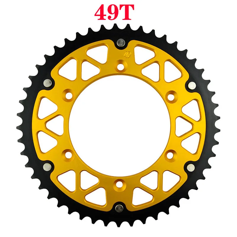 AHL Motorcycle 45T - 52T Rear Sprocket For SUZUKI DR-Z 400 TS200 1989-1994  RM-Z 250 RM-X RM-Z 450 DRZ400 RMZ250 RMX450 TS 200