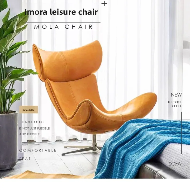 

Single sofa chair Nordic modern minimalist fashion office public area leisure comfortable rest creative design lounge chair