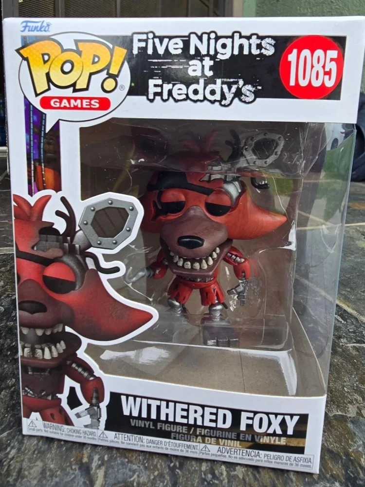 

Withered Foxy Action Figure Movie Five Nights at Freddy Funko Pop Vinyl figure Exclusive Limited Collectible Gift Desk Decor