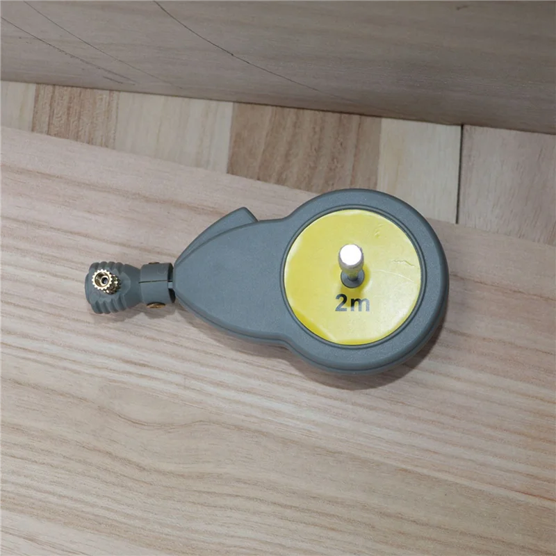 HHTL 2X Rotape Tape Measure Compass With 20 Pencil Leads,Measure Compass For Drawing Circles And Lines With Tape Measure