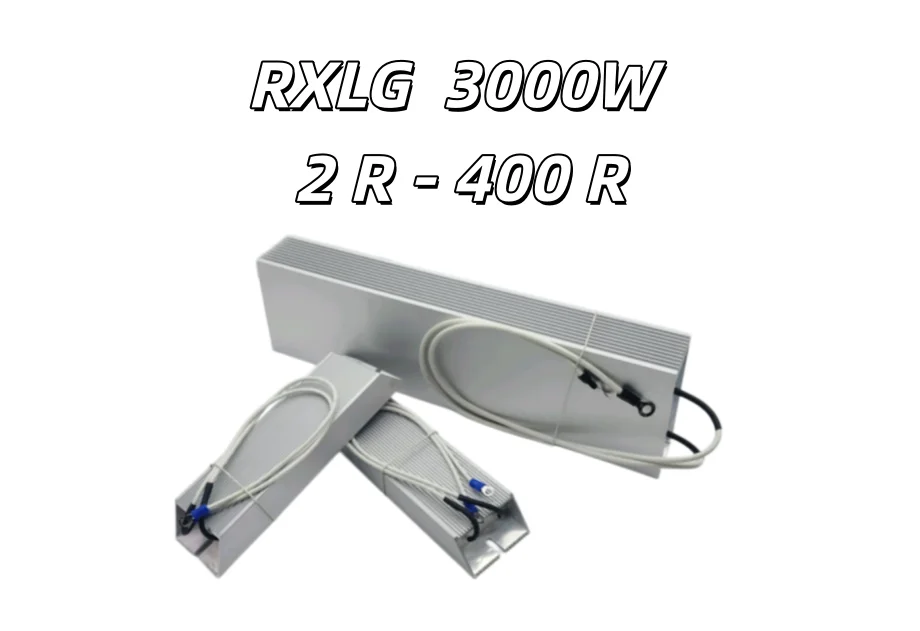 RXLG 3000W 2R - 400R ohm Aluminum Shell Braking Resistor Trapezoidal resistor