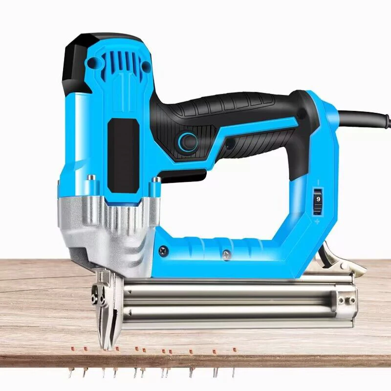 Stapler Shooter Electric Nail Gun Woodworking Tools Electrical Straight Staple Nail Furniture Nailing