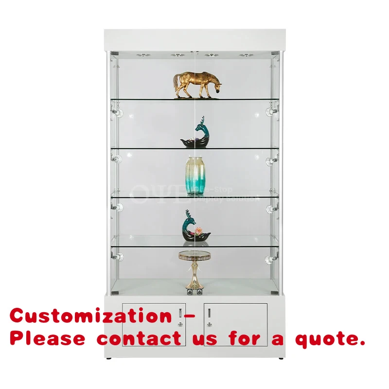 

Customize.Display Cabinet Glass Showcase Display Cabinet Showcases Smoke Shop Display
