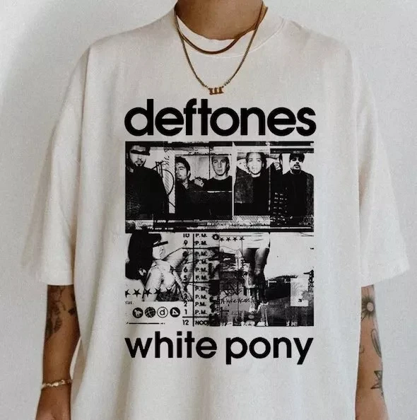 

New Arrivals Deftones ROCK BAND T-SHIRT Women Men Short-sleeve Streetwear Fashion Trendy Clothing Hot-selling