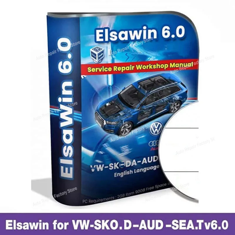 2023 Elsawin 6.0 + ET KA 8.5 Group Vehicles Electronic Parts Catalog Support ForV/W+AU//DI+SE//AT+SKO//DA Auto Repair Software